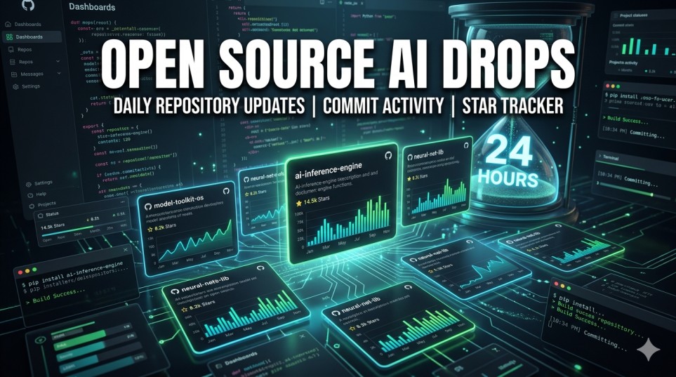 Open Source AI Projects Released in the Last 24 Hours